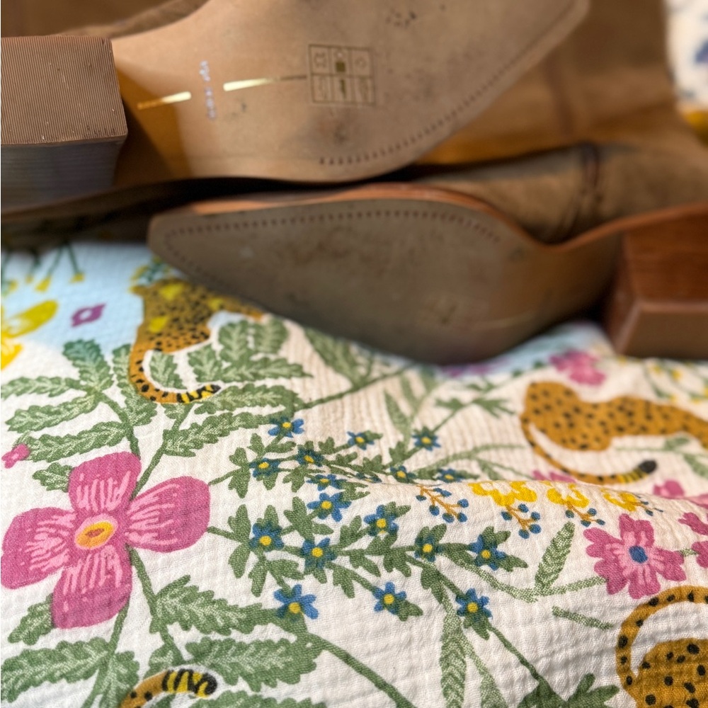 Brown Suede Extra Wide Calf Boots - Picture 8 of 8